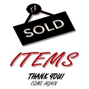 SOLD ITEMS